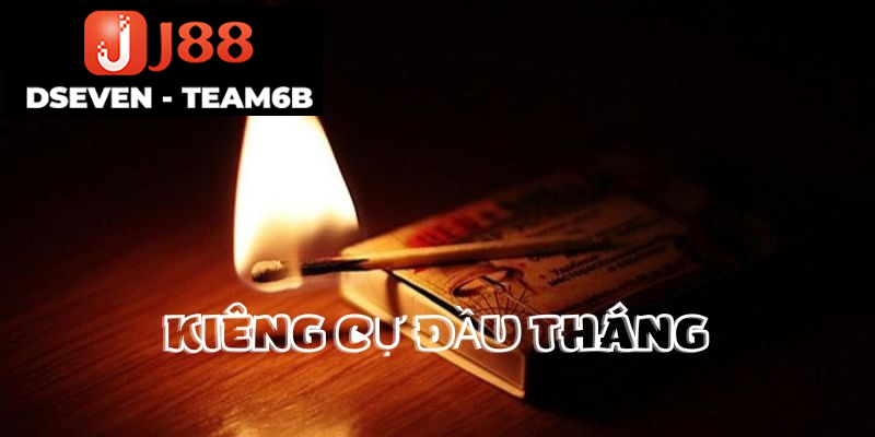 Giải đen bằng việc kiêng cữ đầu tháng