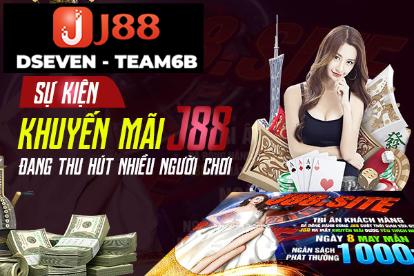 Nhà cái J88 đang thu hút hàng triệu người chơi bởi những chương trình khuyến mãi có 102