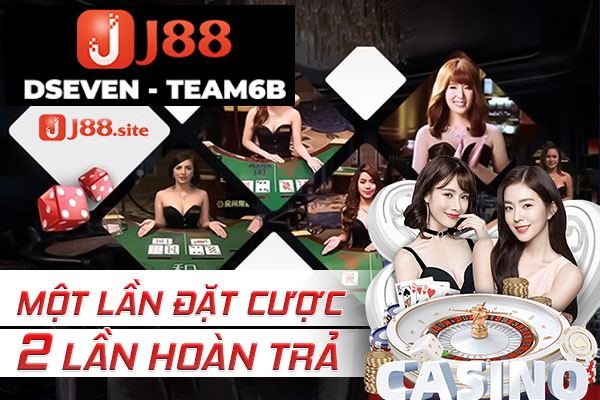 1 lần đặt cược 2 lần hoàn trả đối với livecasino và game bài 3D