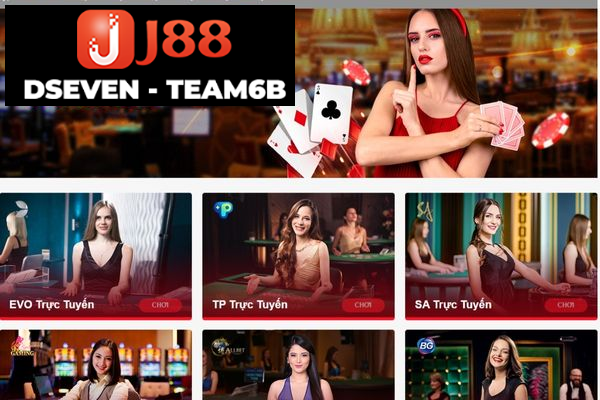 LÃ½ do báº¡n nÃªn tham gia chÆ¡i live casino J88